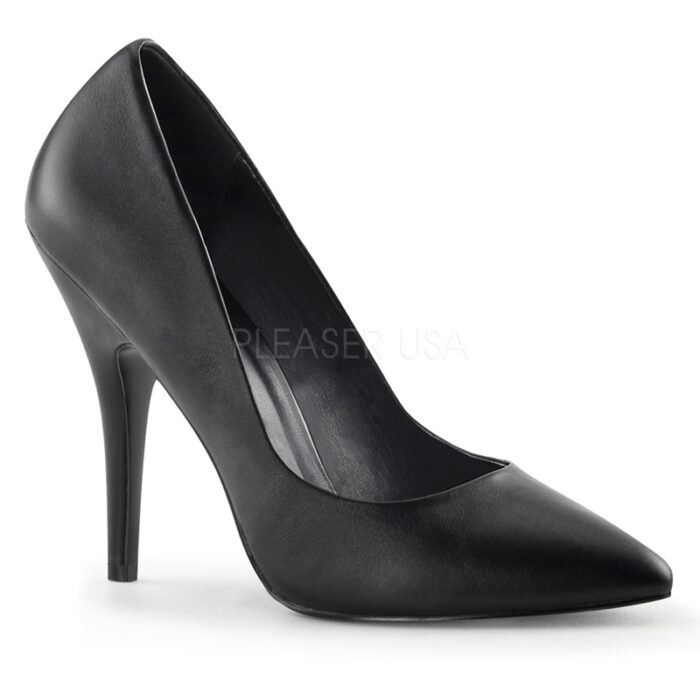 SEDUCE-420 zwart leer