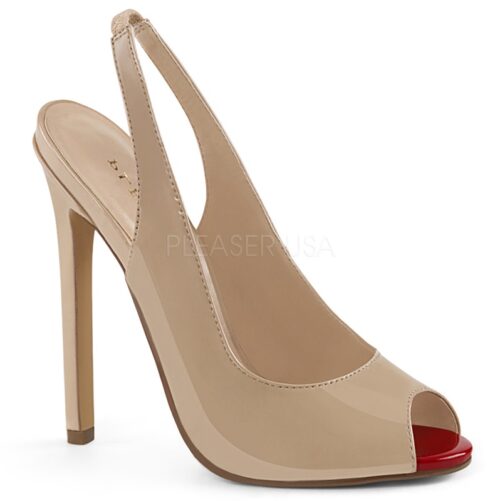 SEXY-08 | Nude slingback pump met stilettohak