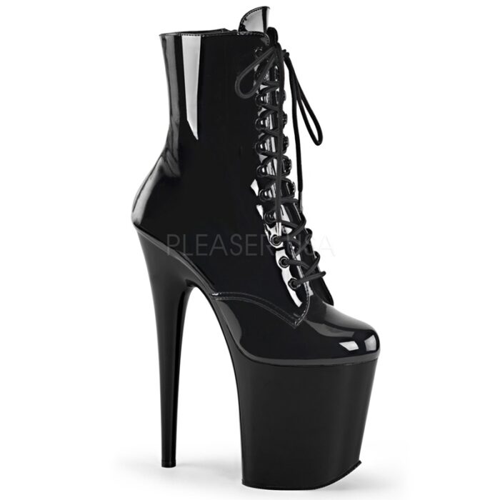 FLAMINGO-1020 | Veterlaarzen met 20 cm hak | Sexyhogehakken.nl