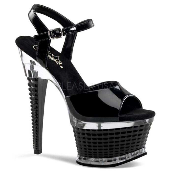 Pleaser ILLUSION-659 | Bijzondere paaldansschoenen met hakken