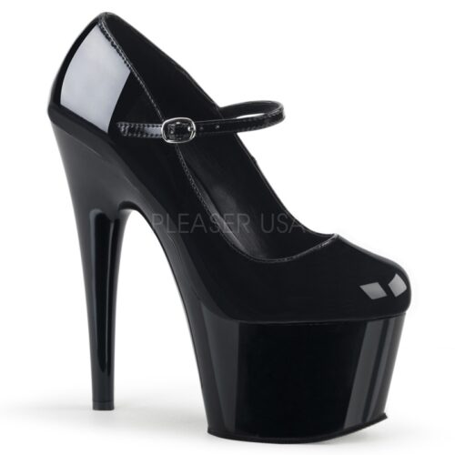 Pleaser ADORE-787 | Lakpumps met bandje en 17 cm hak