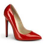 SEXY-20 | Rood lak sexy pump met 11 cm hak | Pleaser pumps