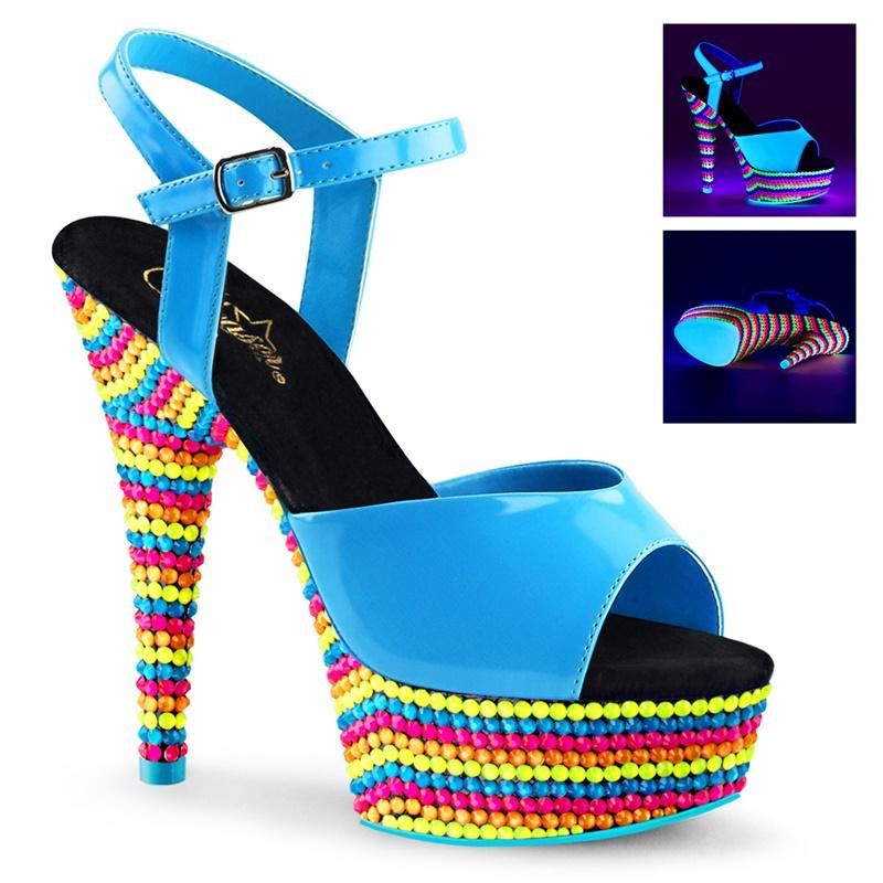 Bruidsmode Kinderen - Meisjesschoen - Pumps met blokhak en strass steentjes  - wit - LaraKinderkleding.nl