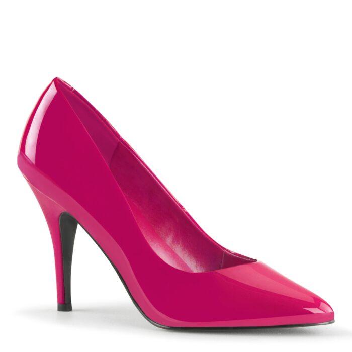VANITY-420 HP Fuchsia roze pumps in grote maten